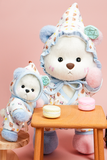 TeddyTales × Seventeen BongBong Bear Special Edition 2.0 with White Babysuit (30cm)
