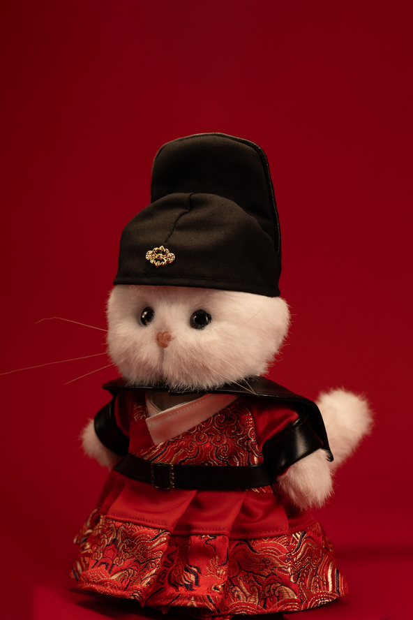 Lina Meow ShuangMay with Heterochromia & Embroidered Feiyu Robe(20cm)
