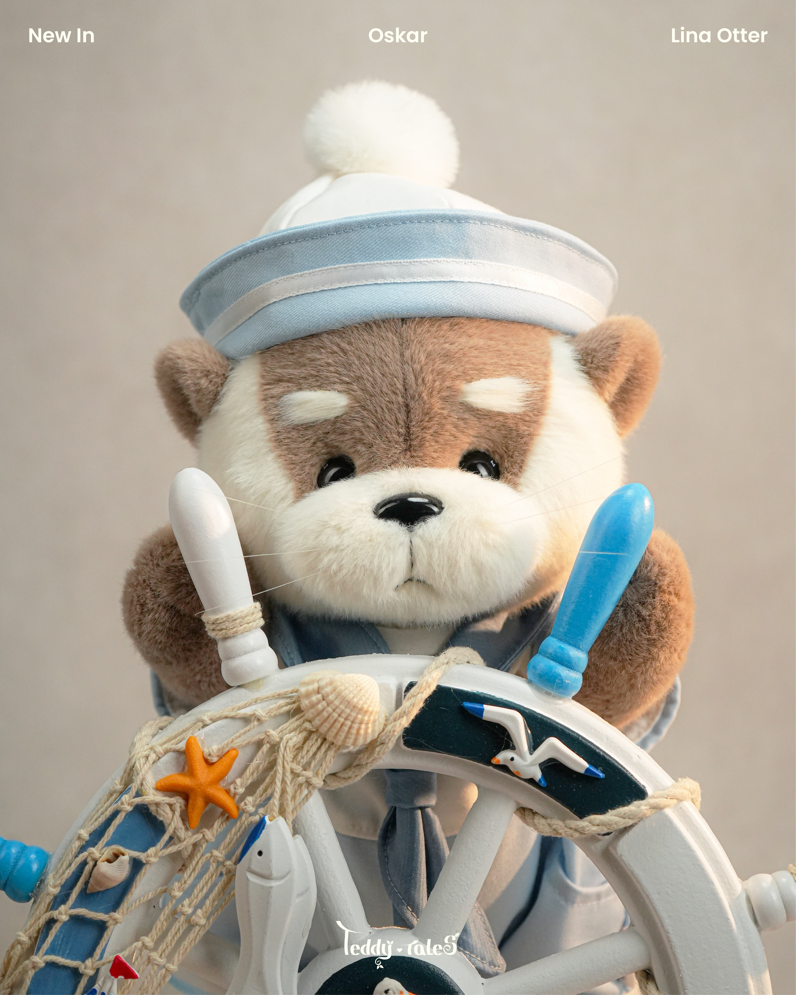 Lina Otter Oskar with Outfit (30cm)