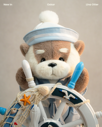 Lina Otter Oskar with Outfit (30cm)