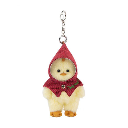 Lina Bear Pocket Series - Lina Chick Cream with Red Cloak Suit (12cm)