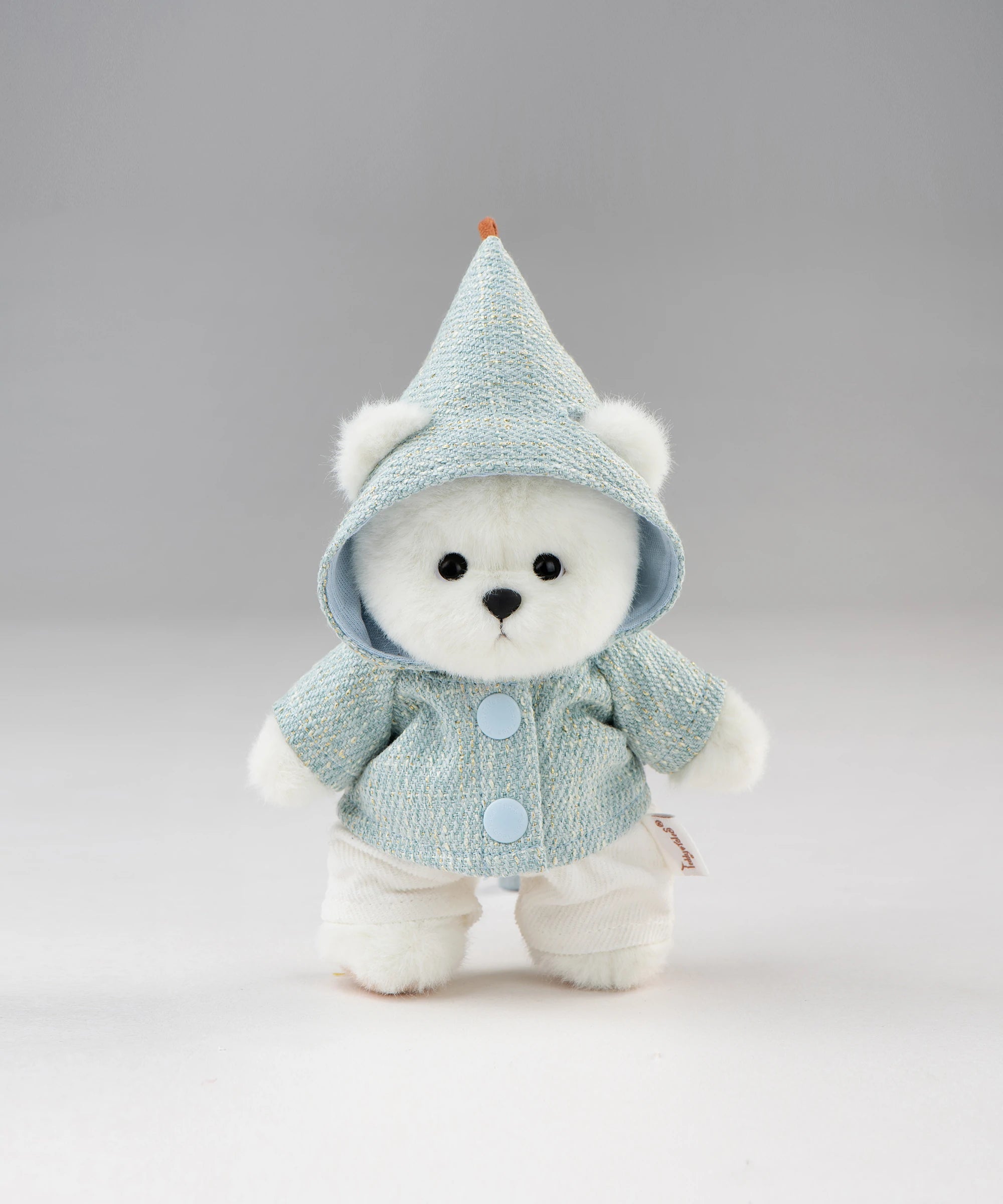 リナベアポケットシリーズ - リナの海岸 真珠水色スーツ (15CM)