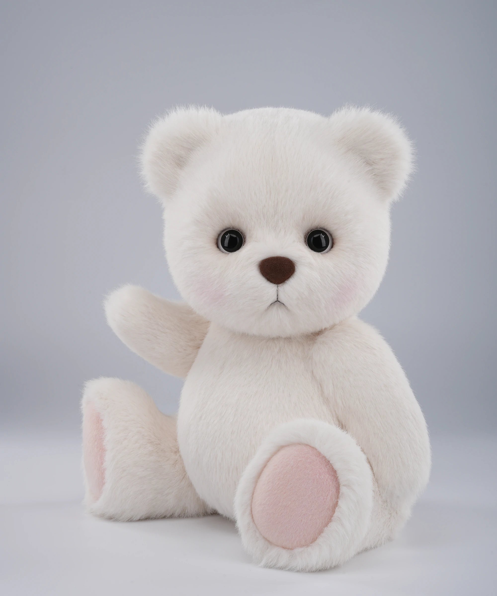 ハグするピーチベア (38cm)