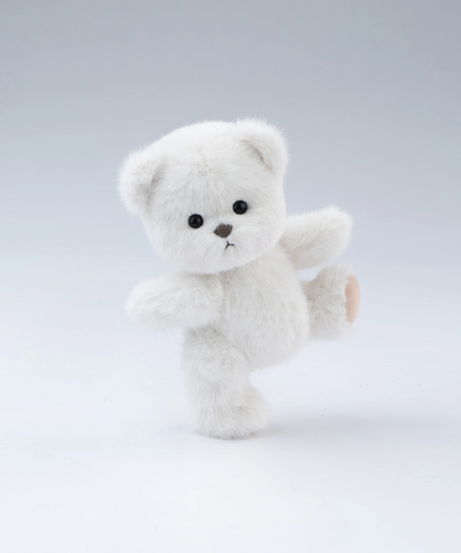 リーナベア 長い毛並み ソフトピンクベア（20cm）