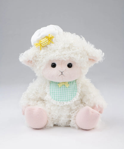 ピンクのひつじ ぬいぐるみ 衣装付き (30cm)