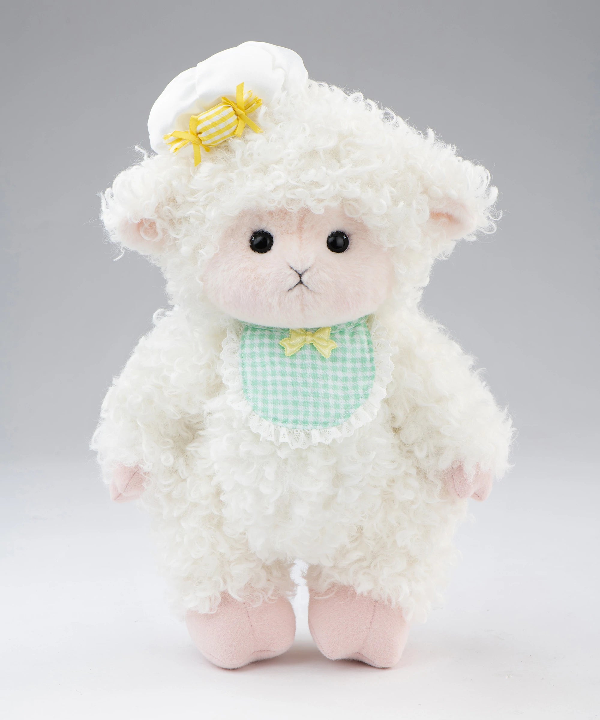 ピンクのひつじ ぬいぐるみ 衣装付き (30cm)