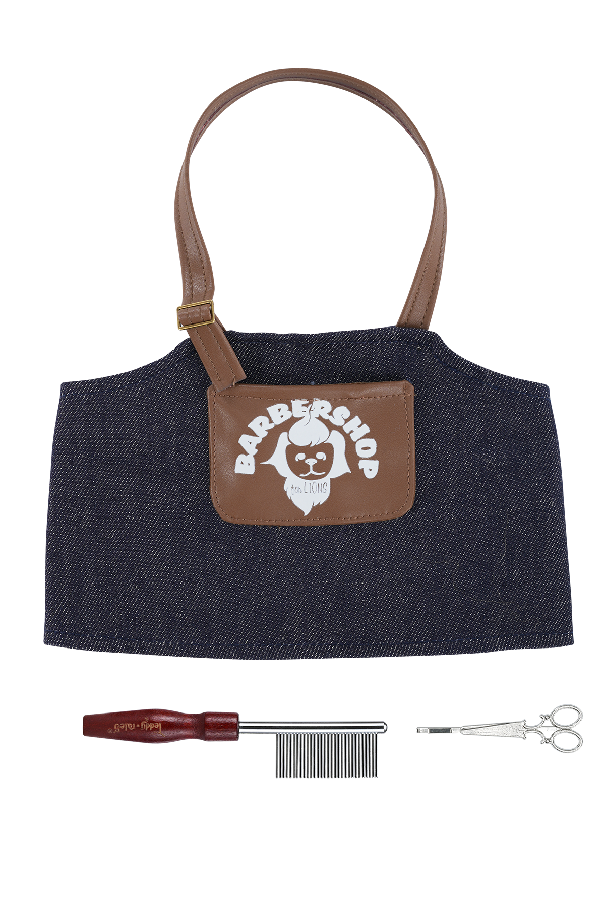 Lina Lion with Barber Suit (30CM)