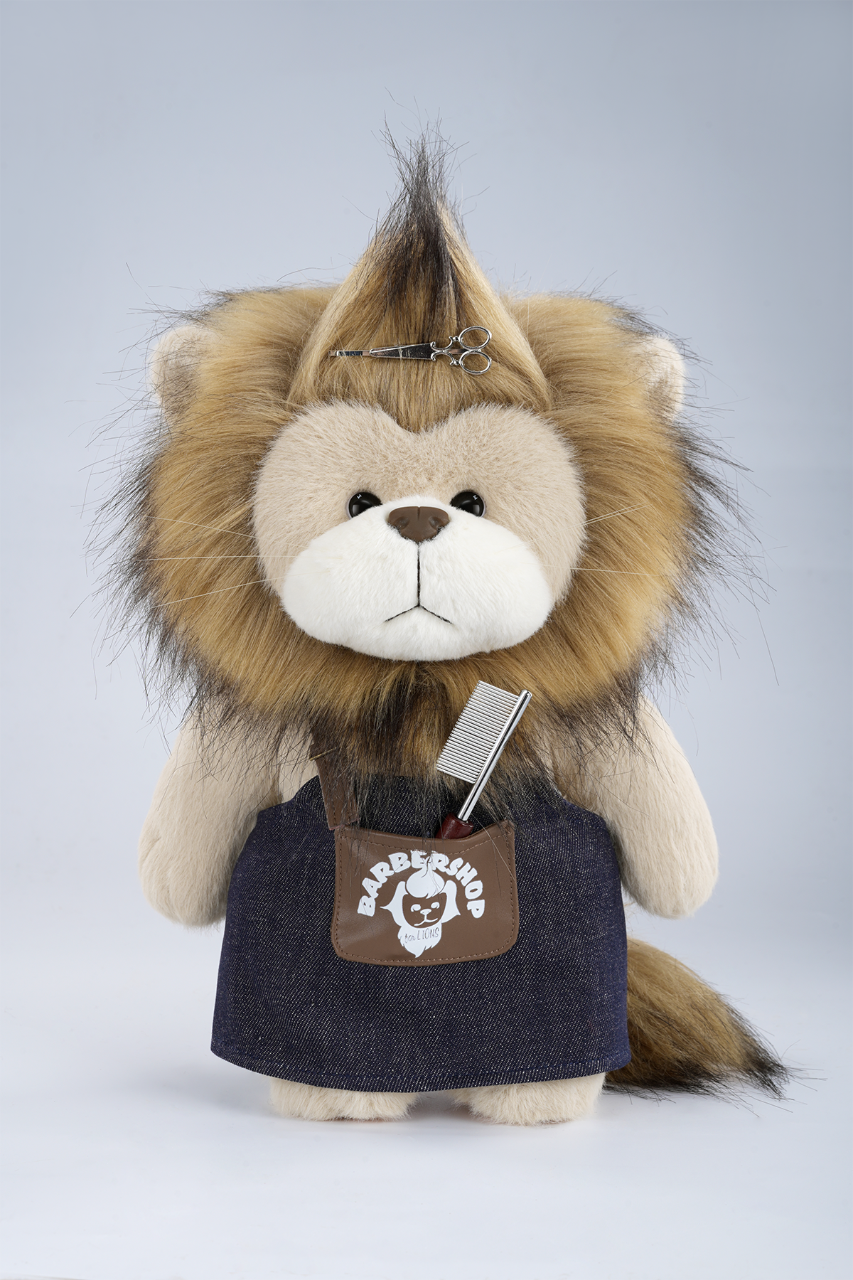 Lina Lion with Barber Suit (30CM)