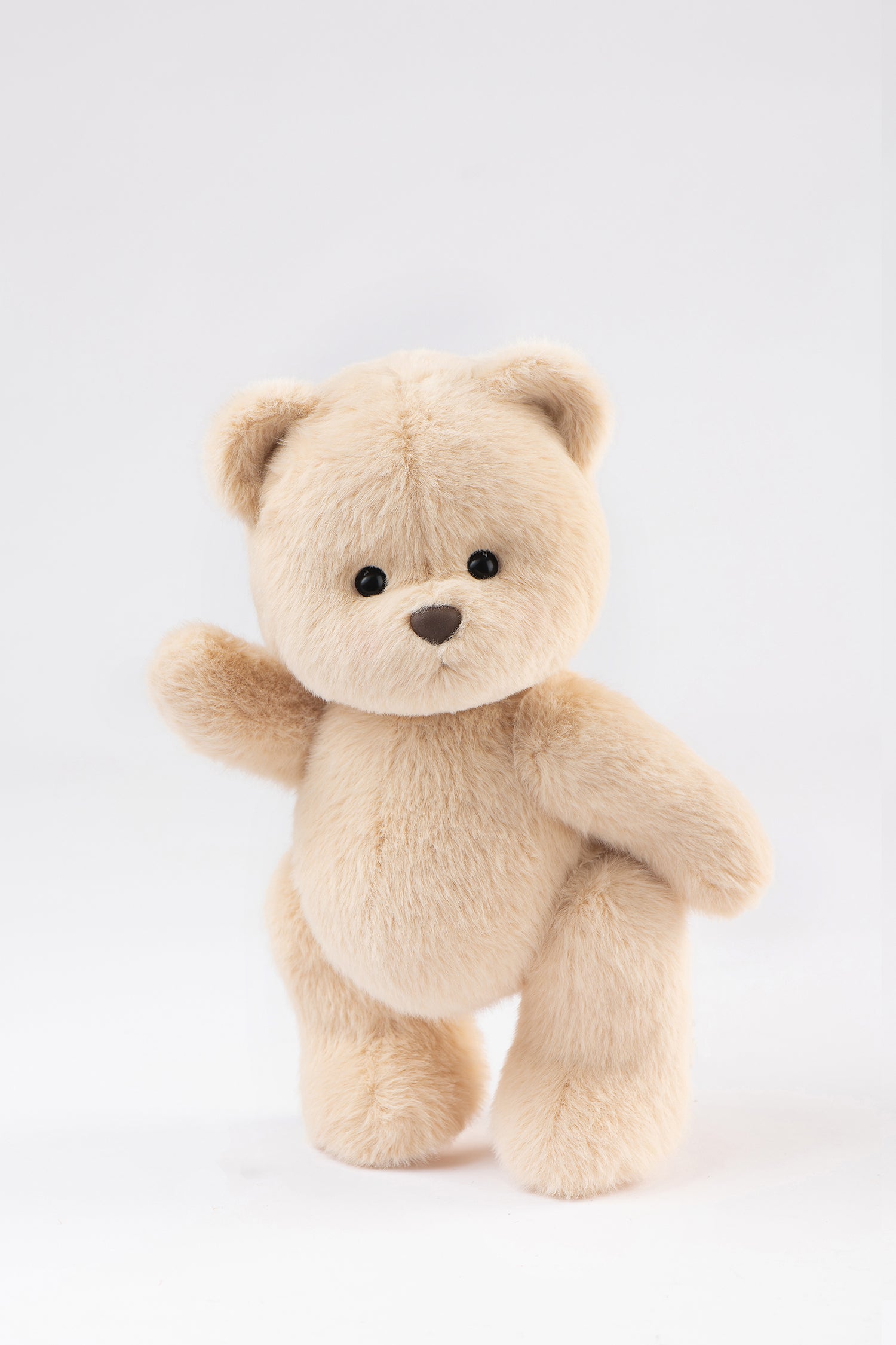 Lina Bear Long Hair Milk Tea Bear(30cm)