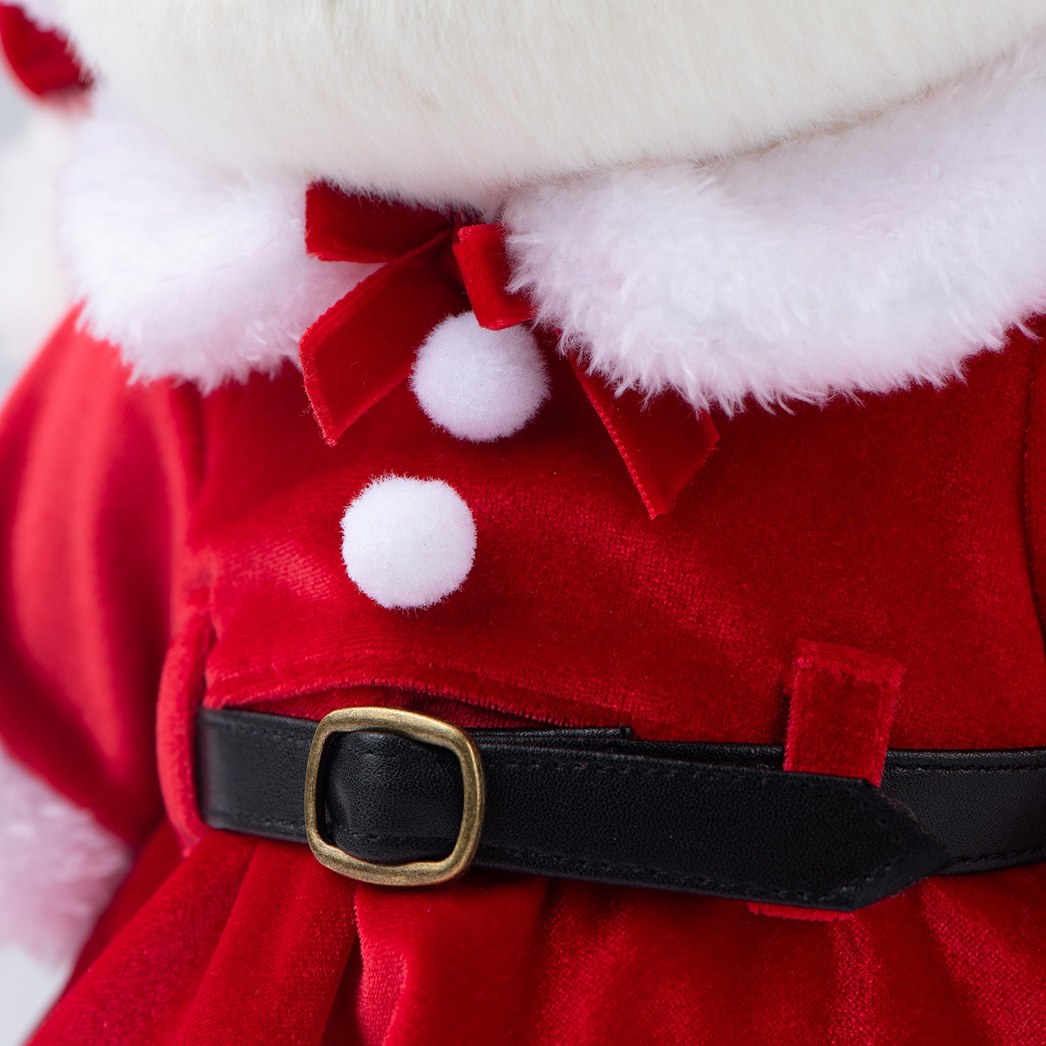 Teddy Tales Lina Bear Santa Dress with Red Hat Suit (30cm) Teddy Tales Lina Bear Santa Dress with Red Hat Suit (30cm)