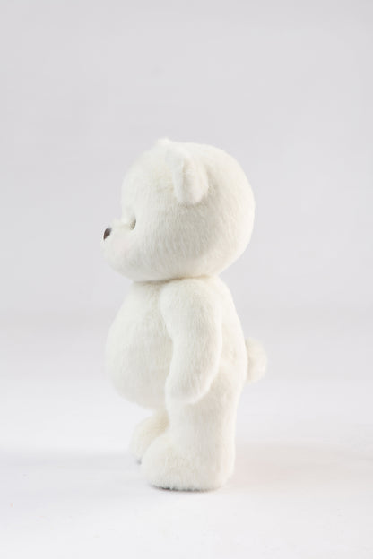 Lina Bear Long Hair White Bear(30cm)