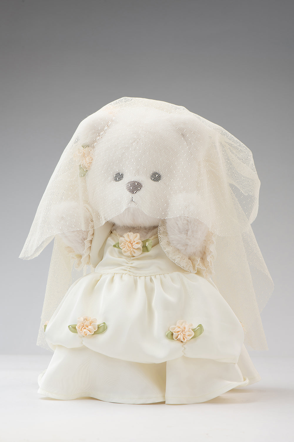 Lina Bear Love Story Bear Cream Bride Dress(30cm)