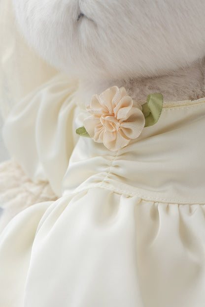 Lina Bear Love Story Bear Cream Bride Dress(30cm)