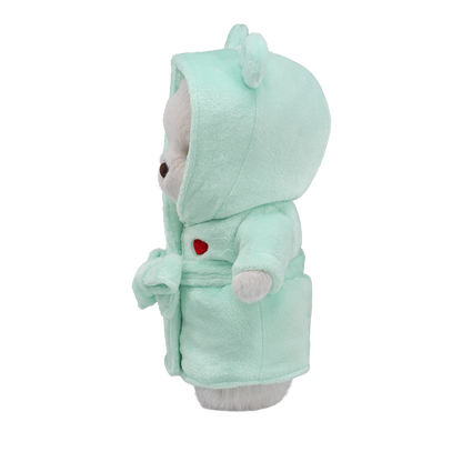 Mint Bathrobe for 38cm baby