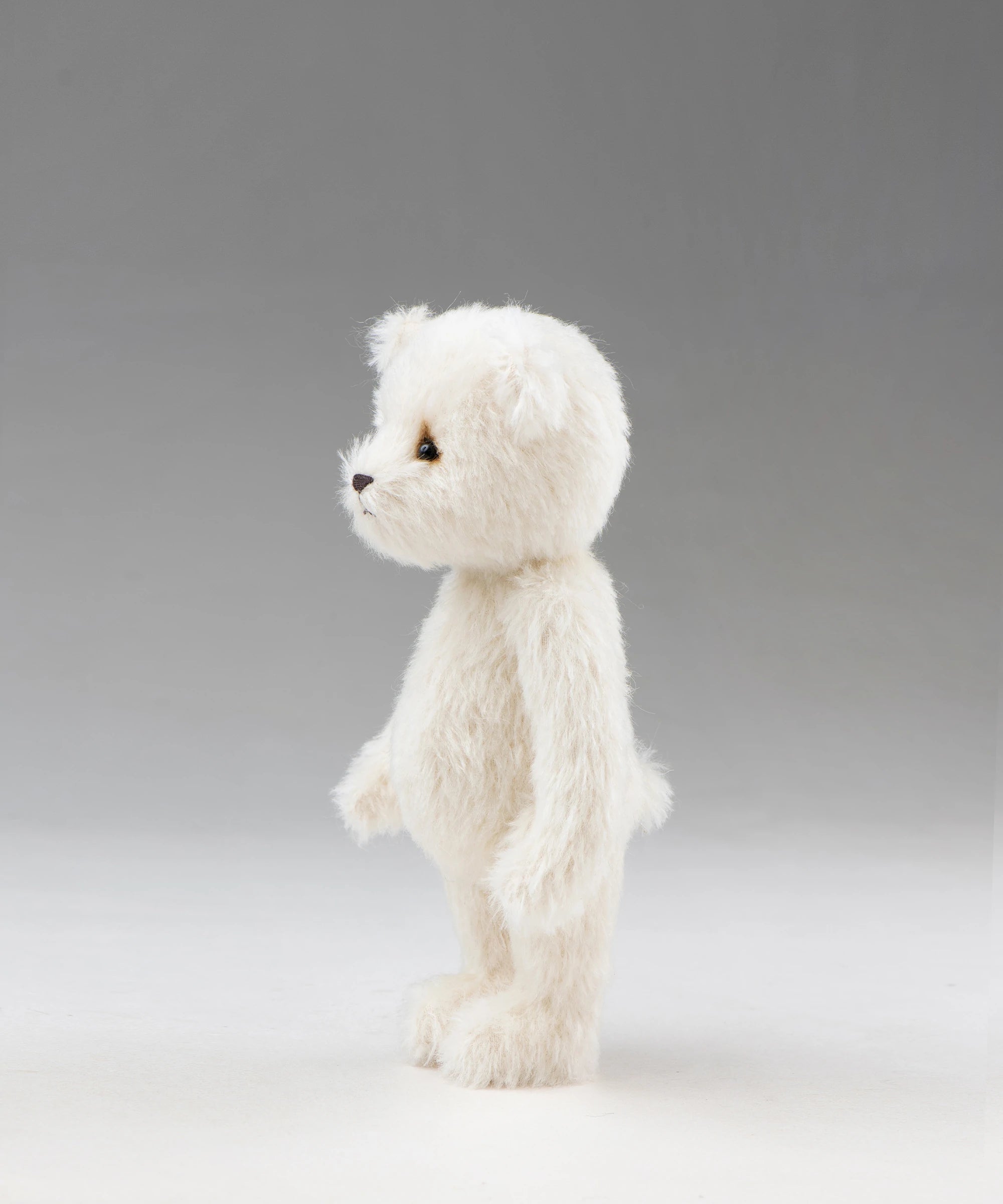 Mohair Bear-Classic-Ivory White-S(23cm)