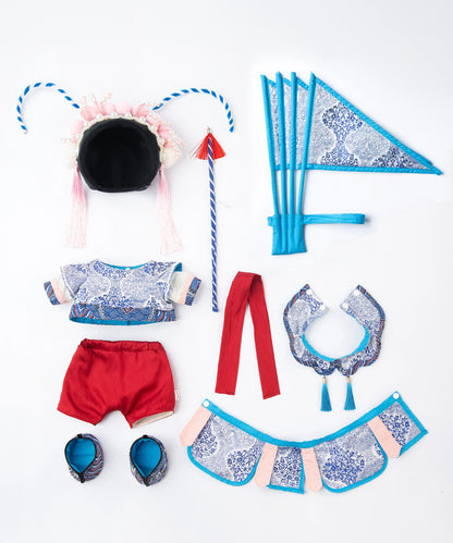 Peking Opera Costume Outfit Set-M(30cm)