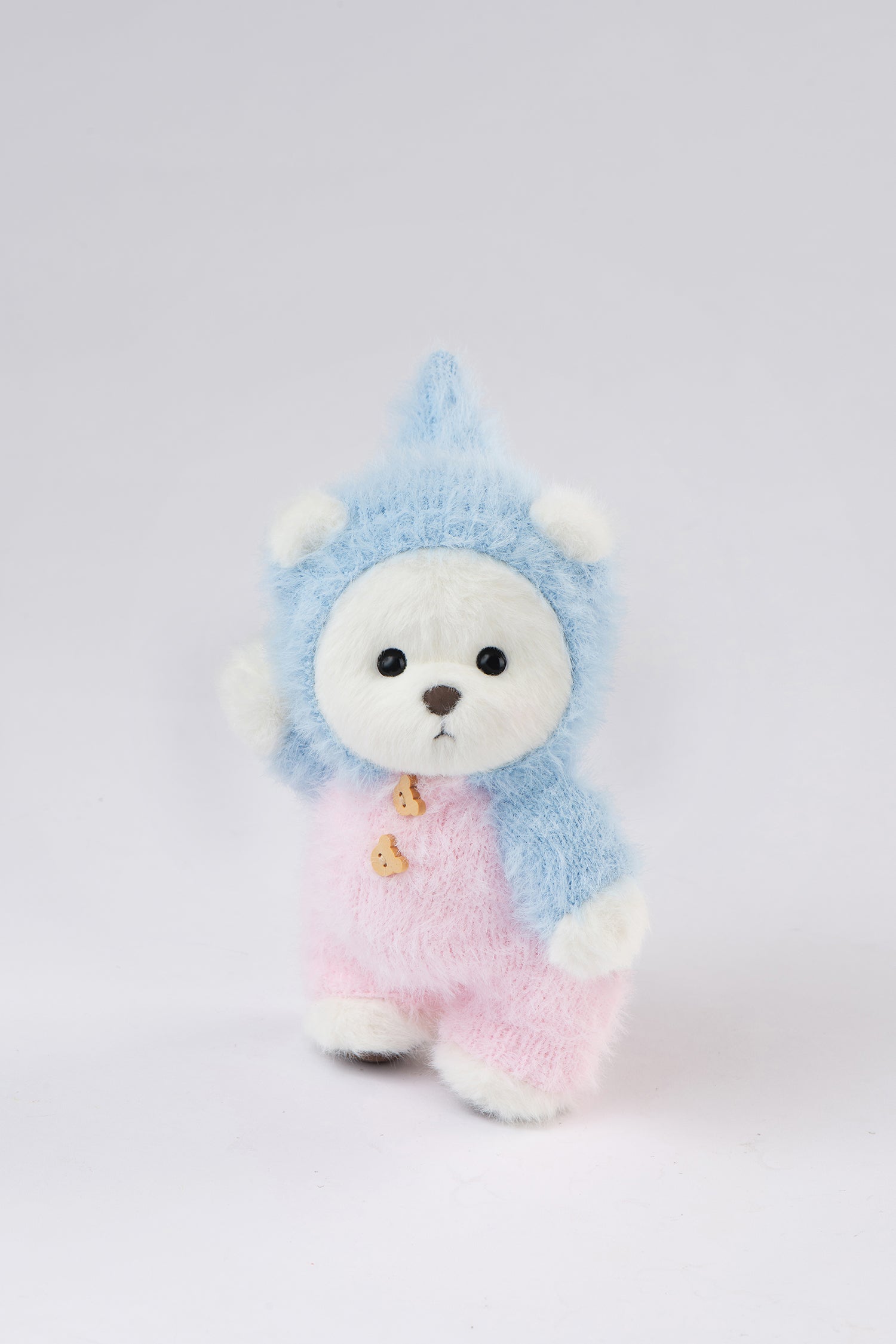 Lina Bear Blue and Pink Suit (20cm)