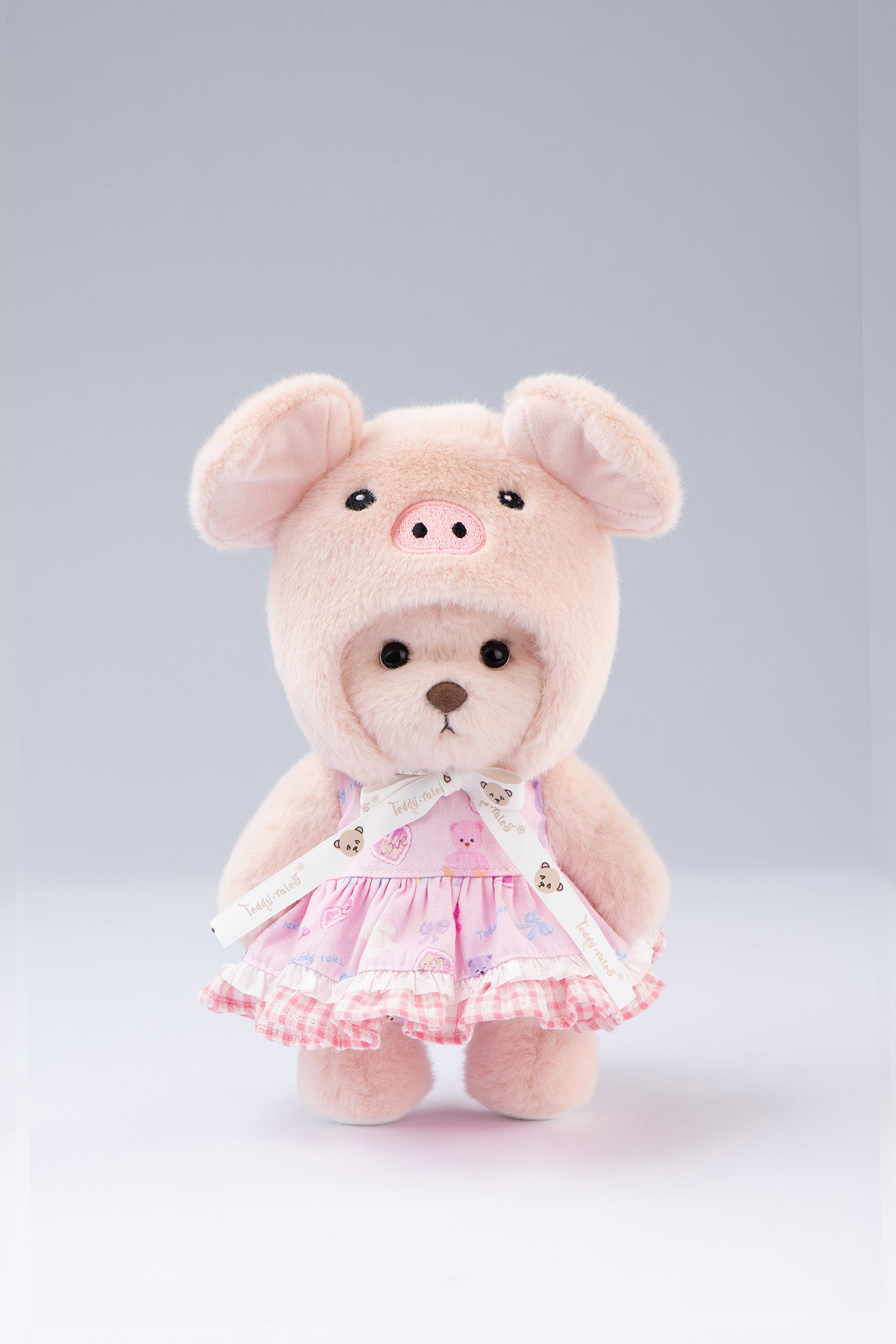 Lina Bear Piggy Suit in Pink(20cm) – TeddyTales