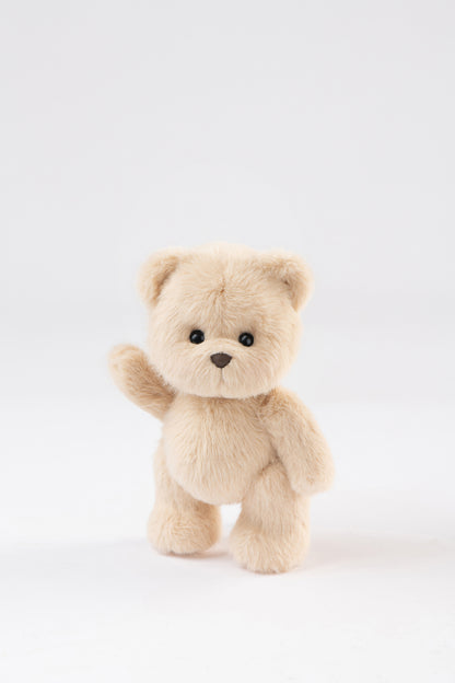 Lina Bear Long Hair Milk Tea Bear(20cm)