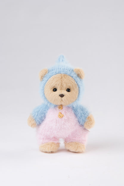 Lina Bear Blue and Pink Suit (20cm)