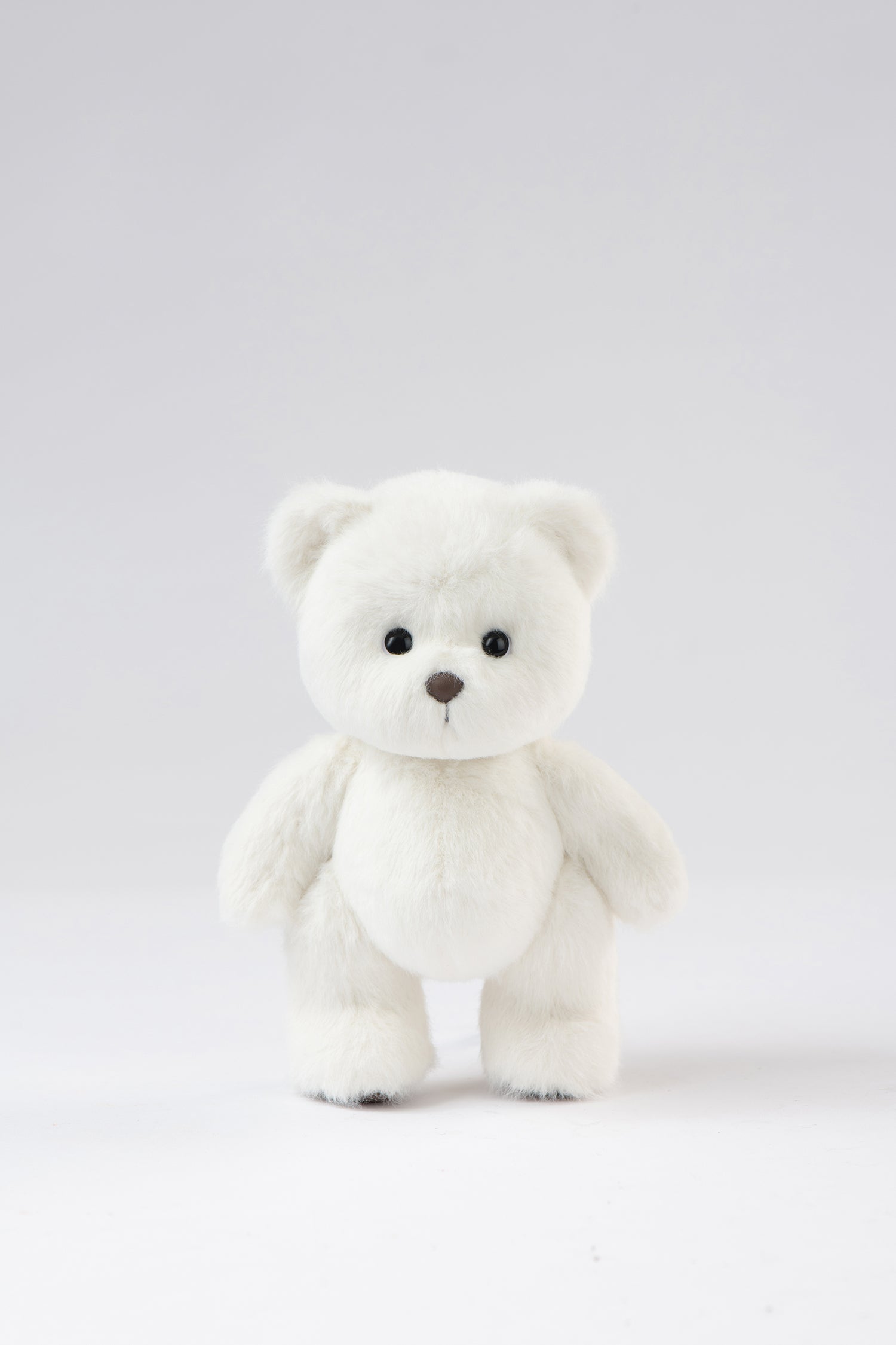 Lina Bear Long Hair White Bear(20cm)