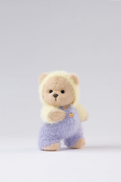 Lina Bear Yello and Purple Suit (20cm)