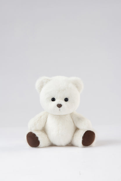 Lina Bear Long Hair White Bear(20cm)