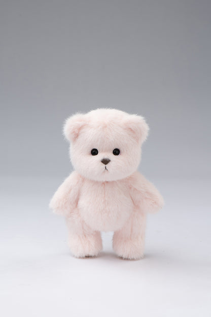 Lina Bear Long Hair Soft Pink Bear(20cm)