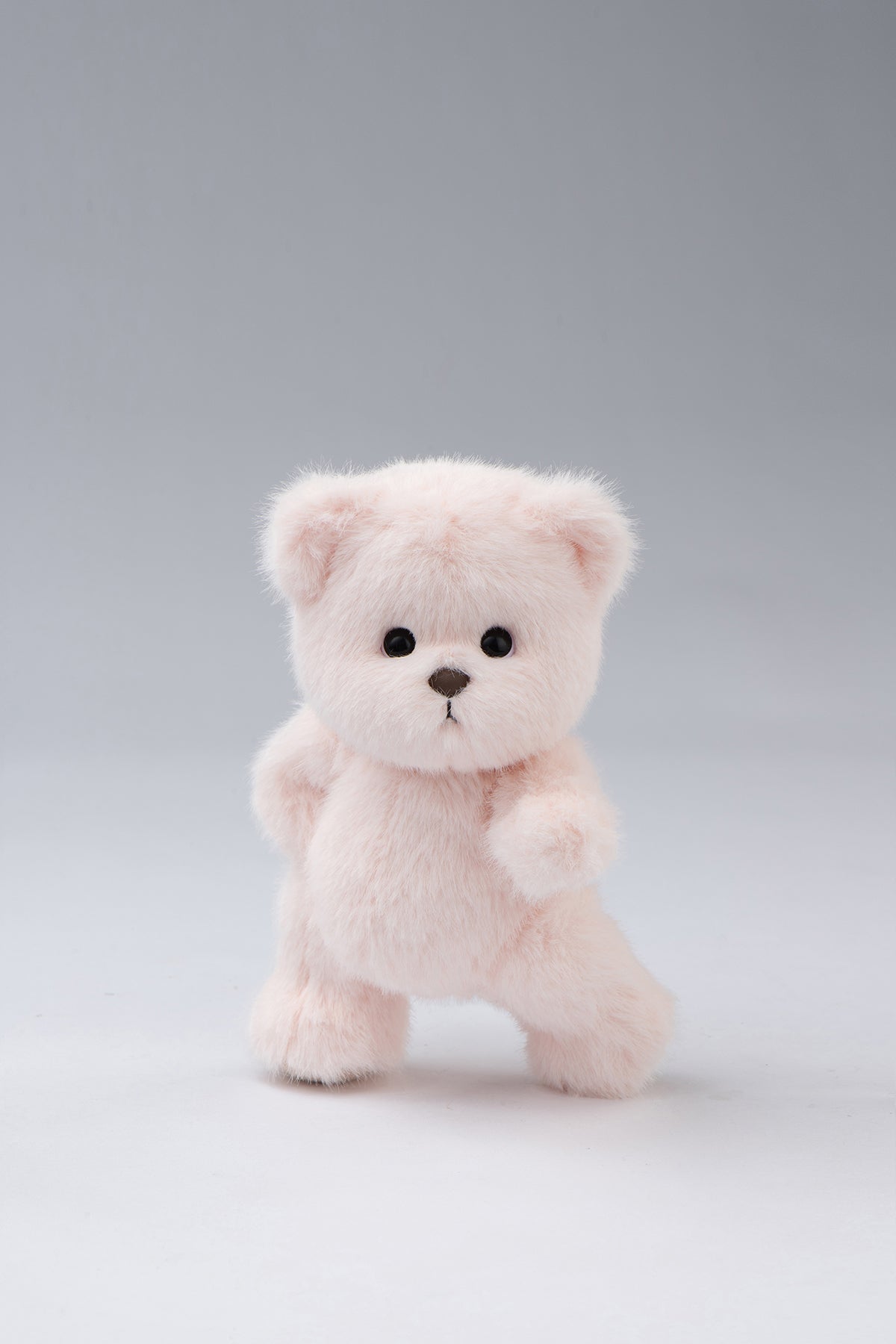 Lina Bear Long Hair Soft Pink Bear(20cm)
