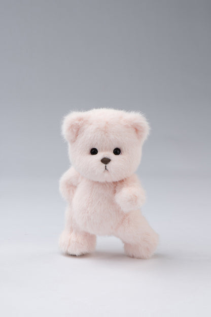 Lina Bear Long Hair Soft Pink Bear(20cm)