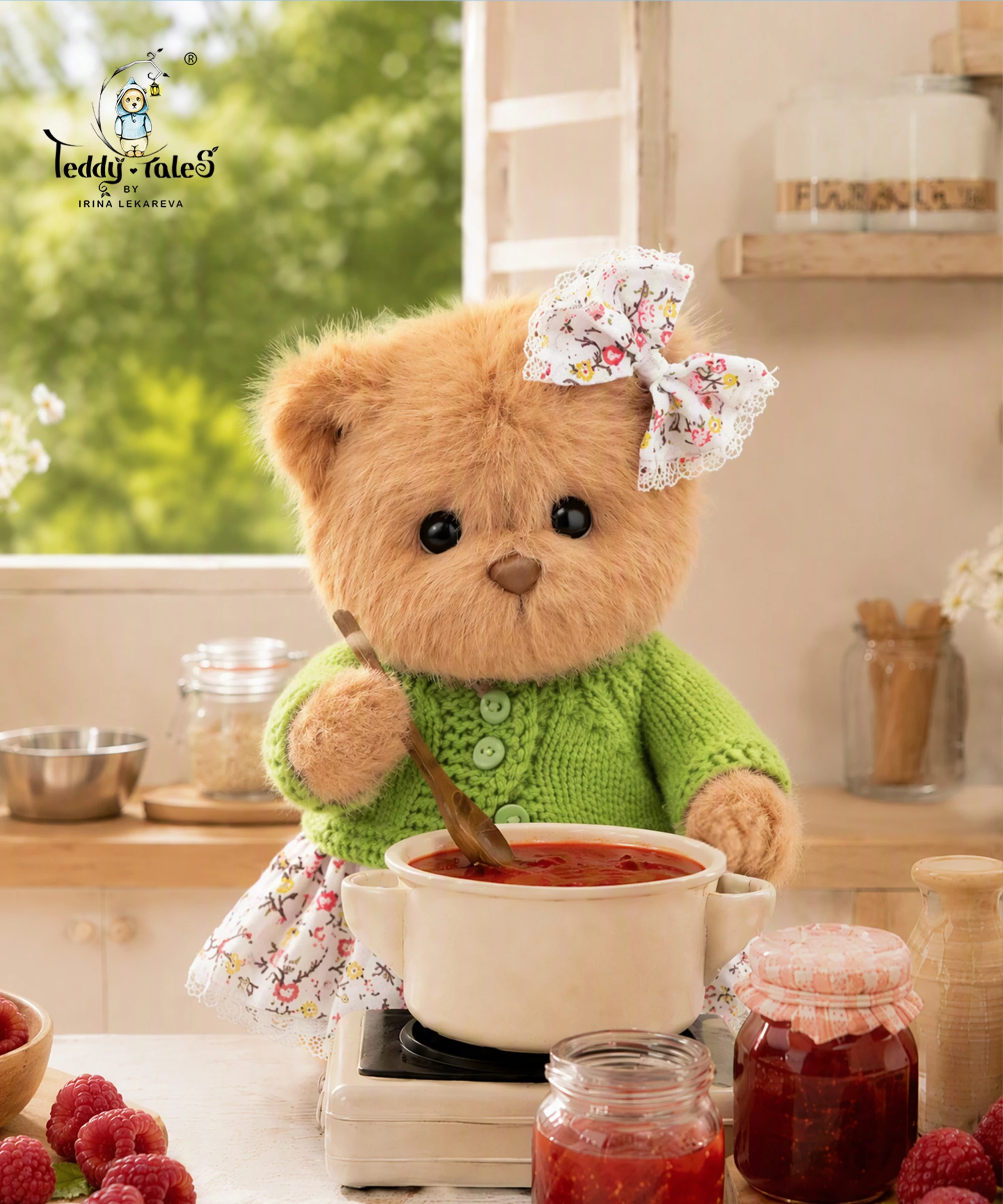Story Bear-Lina Bear-Momo-S(20cm)