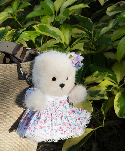 Geschichte Bär-Lina Bär-'Nezabudka Vergissmeinnicht'-XS(15cm)