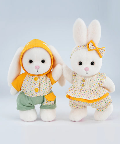 Summer Daisy Orange Polka Dot Outfit Set-S(20cm)