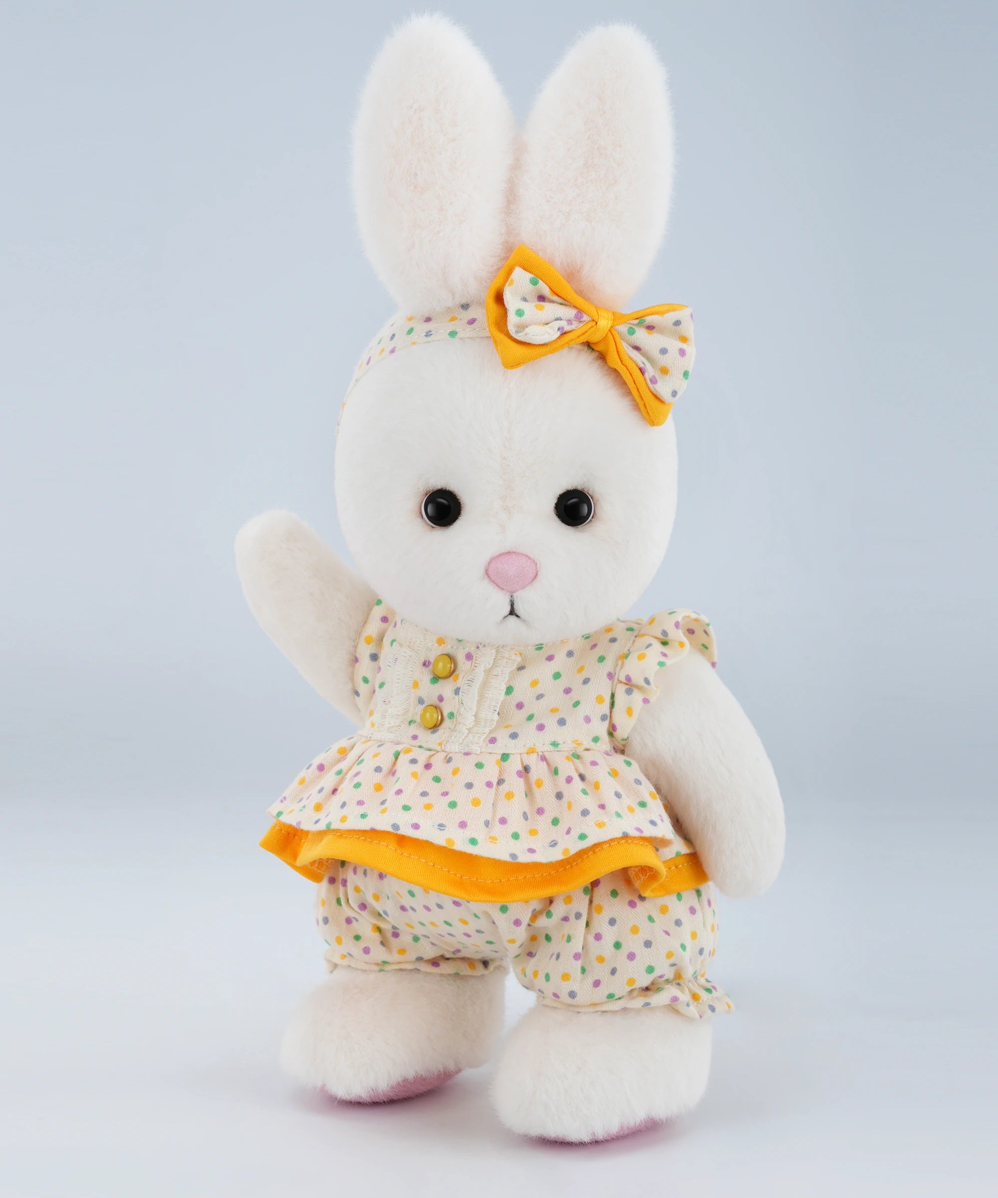 Summer Daisy Orange Polka Dot Outfit Set-S(20cm)
