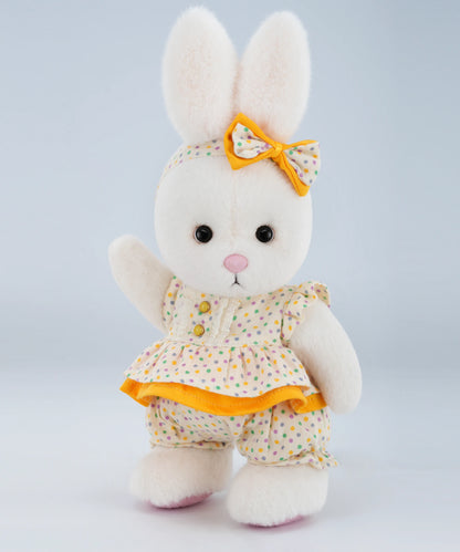 Summer Daisy Orange Polka Dot Outfit Set-S(20cm)