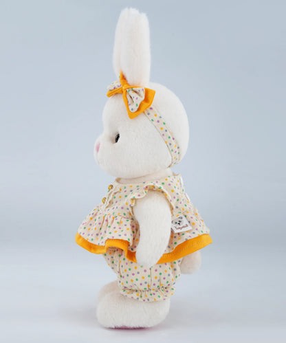 Summer Daisy Orange Polka Dot Outfit Set-S(20cm)