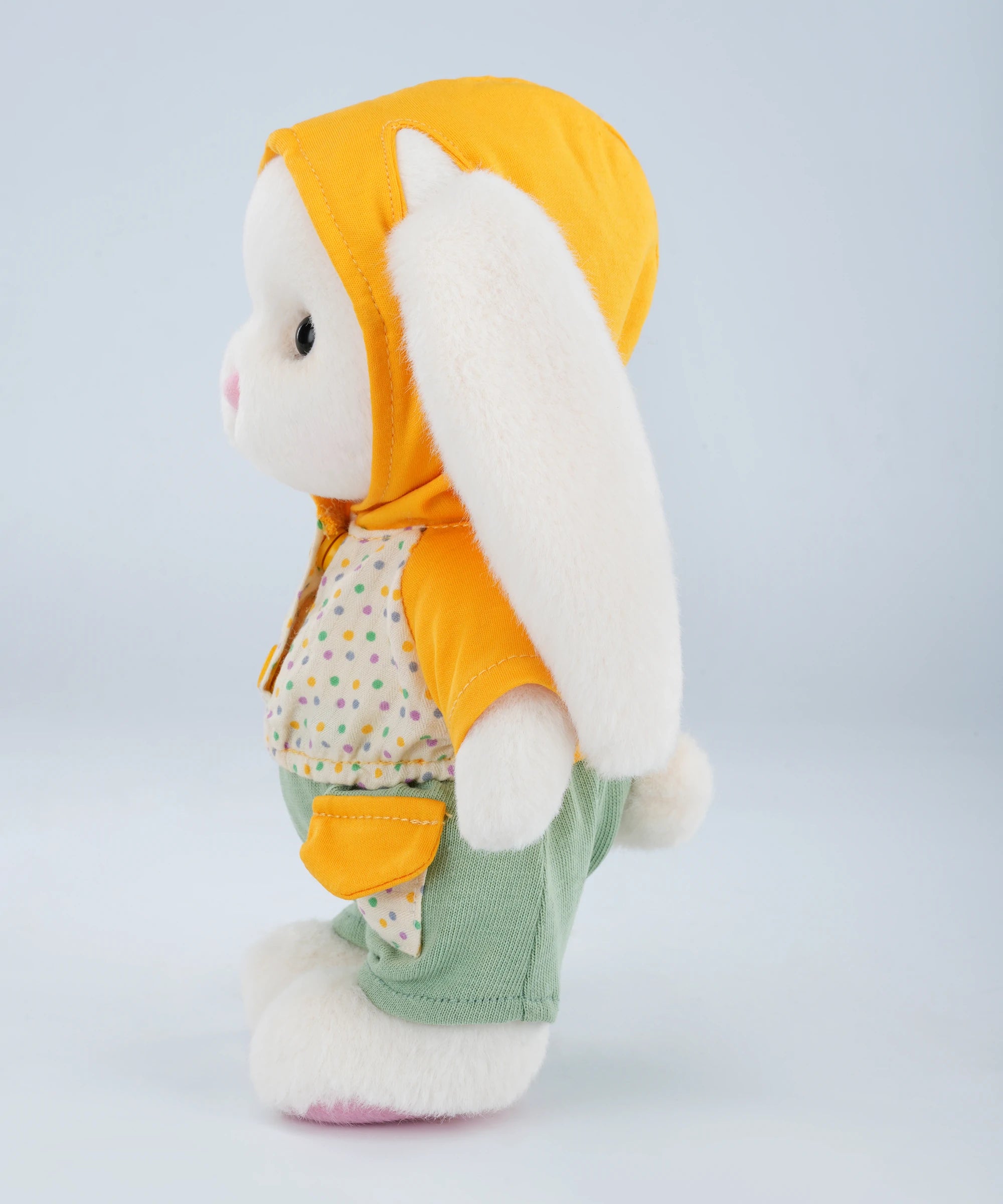 Summer Daisy Orange Polka Dot Outfit Set-S(20cm)