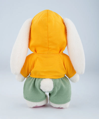 夏デイジーオレンジ水玉柄コーデセット-S(20cm)