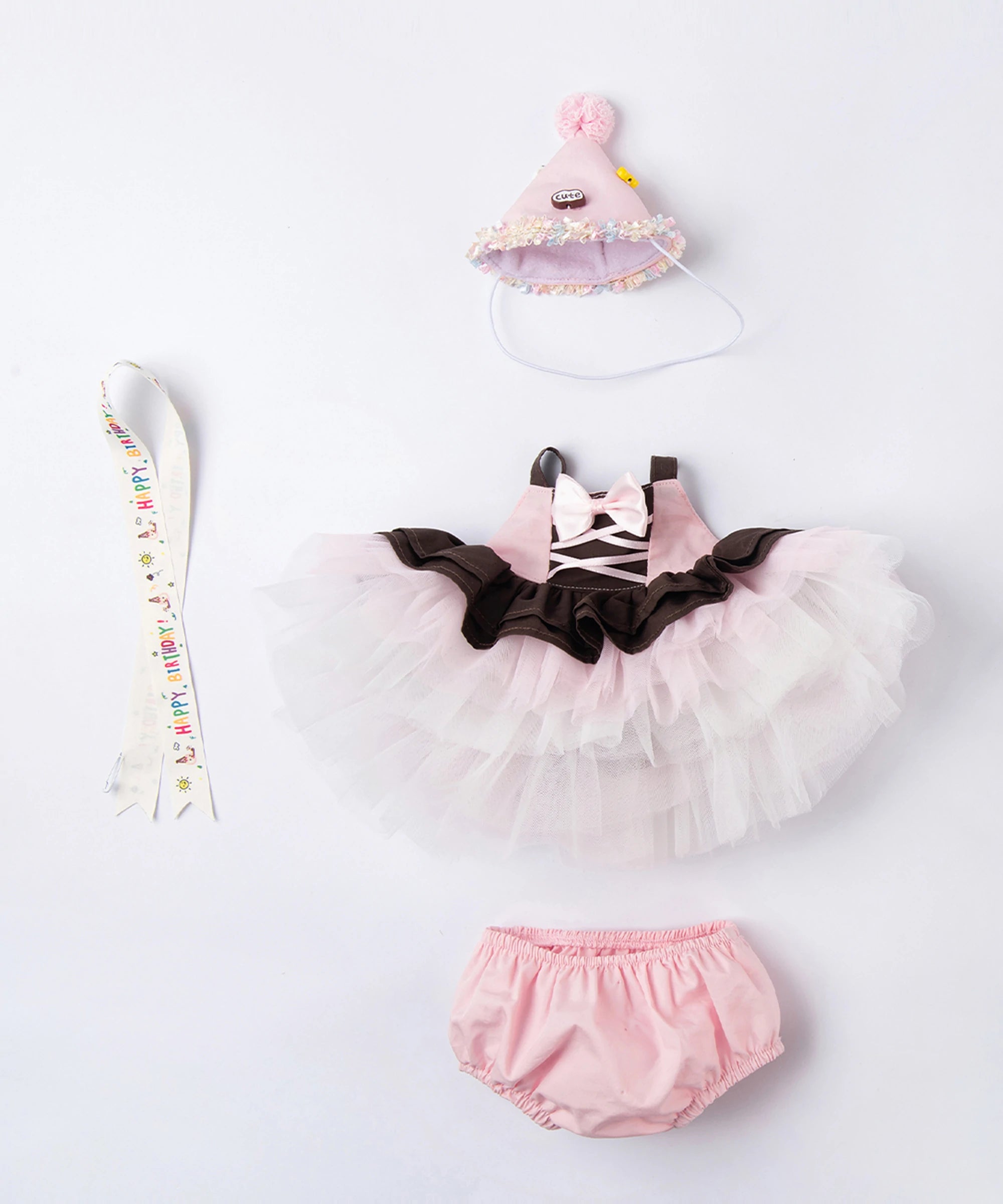 Sweet Birthday Moment Outfit Set-L(38cm)