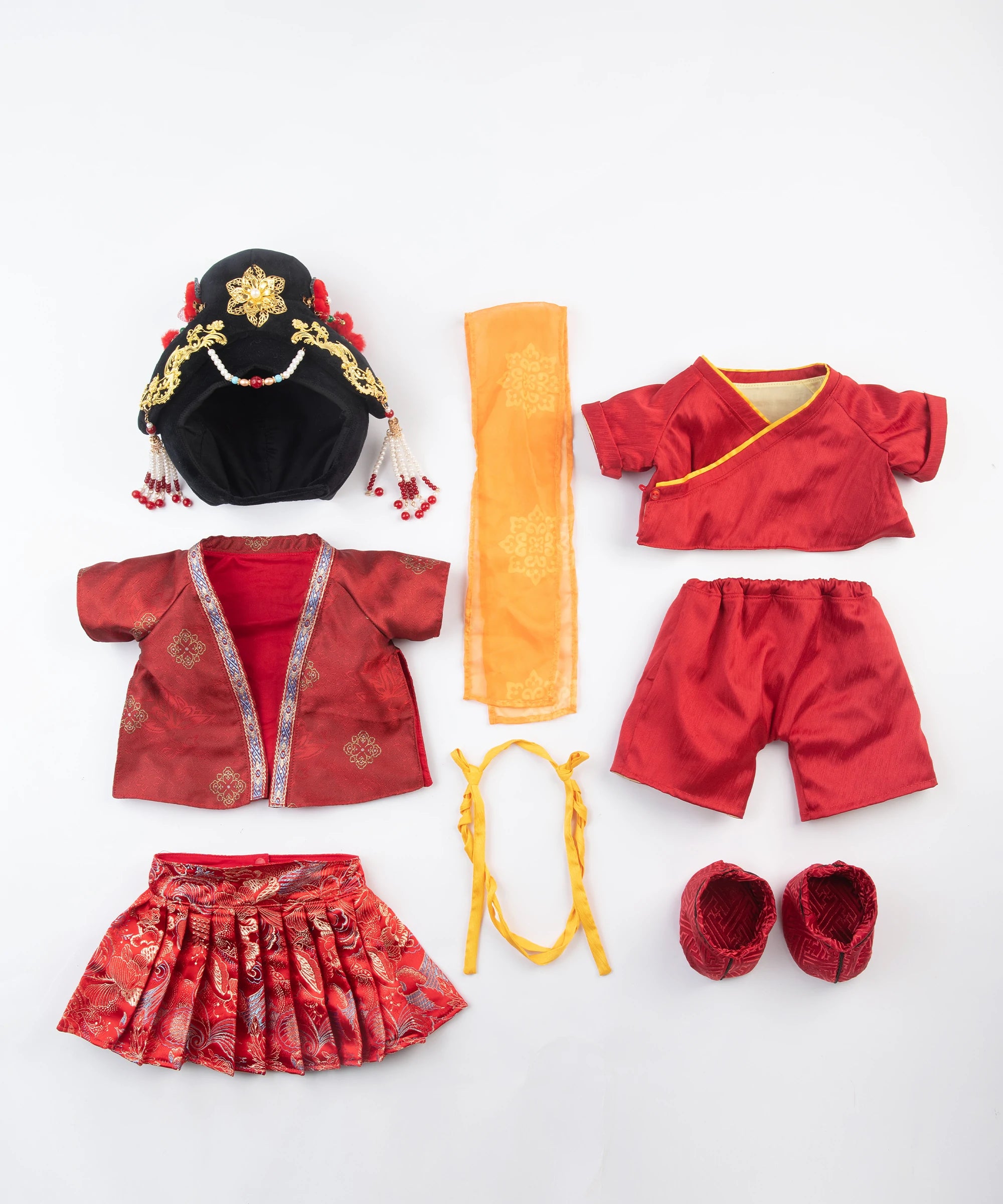 Tang Dynasty Wedding Outfit Set-L(38cm)