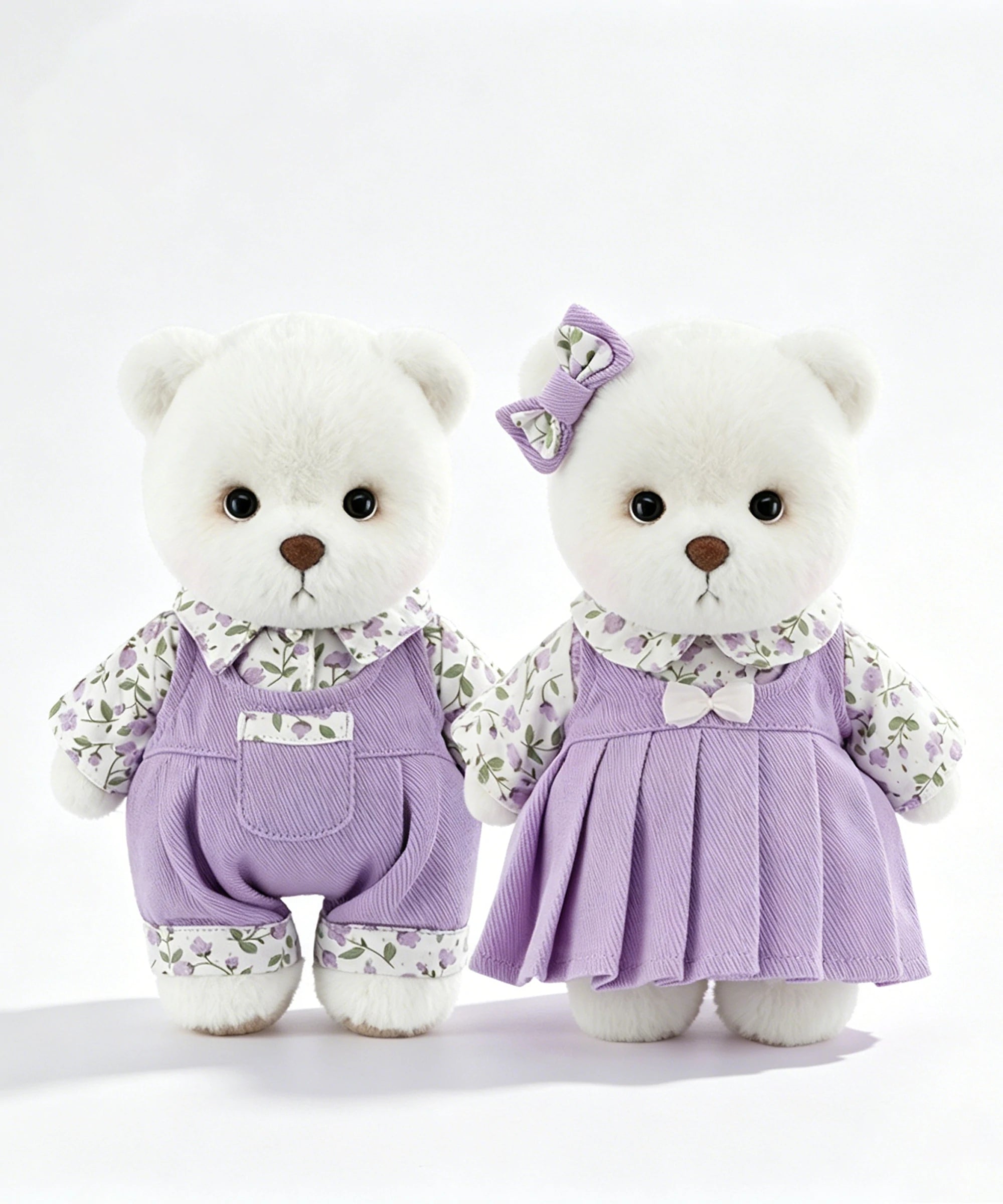 Violet Floral Outfit Set-S(20cm)