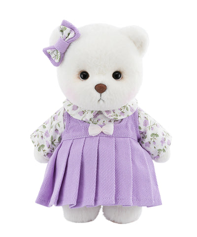 すみれの花柄衣装セット-S(20cm)