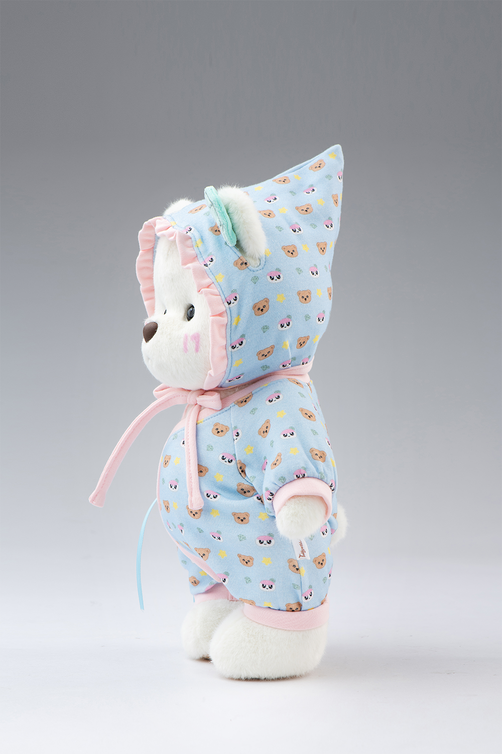 TeddyTales × Seventeen BongBong Bear with Blue Babysuit(30cm)