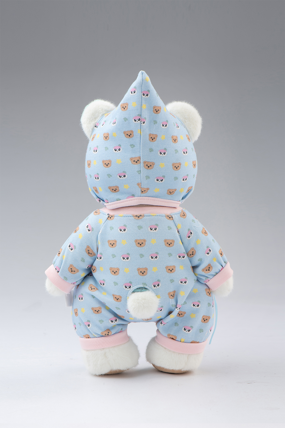 TeddyTales × Seventeen BongBong Bear with Blue Babysuit(30cm)