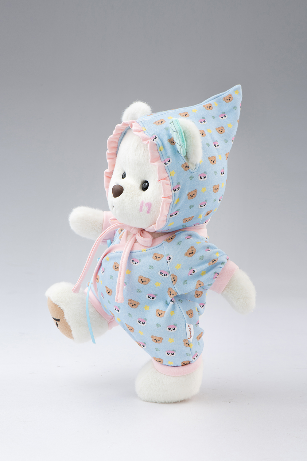 TeddyTales × Seventeen BongBong Bear with Blue Babysuit(30cm)
