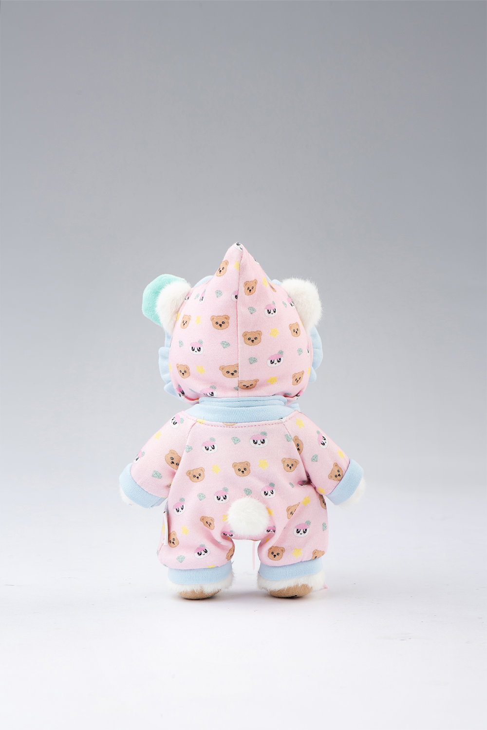 TeddyTales × Seventeen BongBong Bear with Pink Babysuit(20cm)