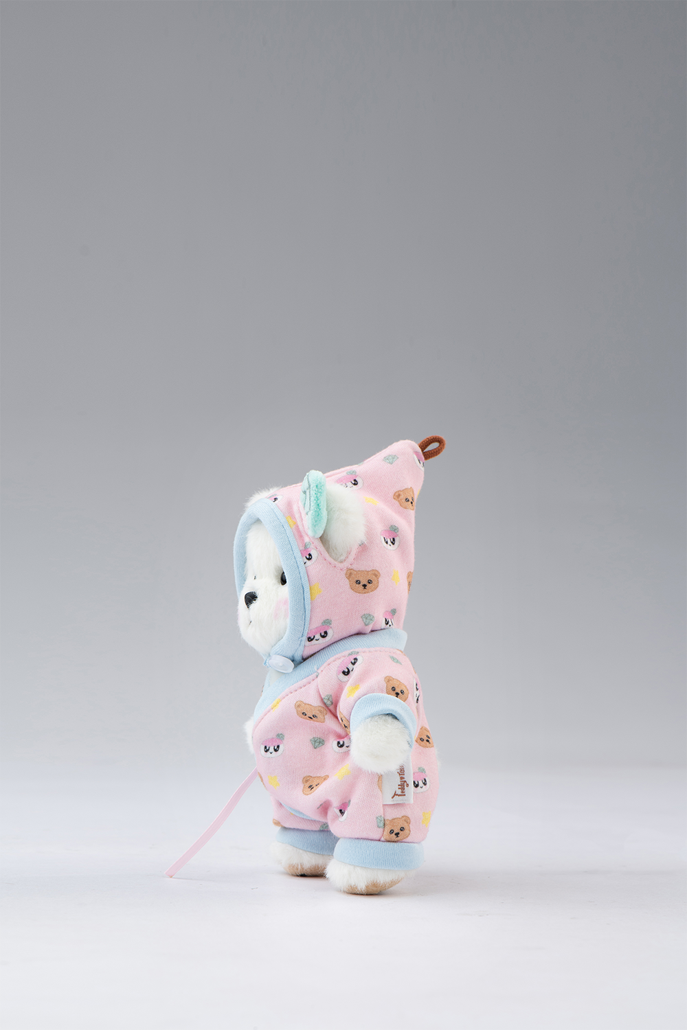 TeddyTales × Seventeen BongBong Bear with Pink Babysuit(15cm)