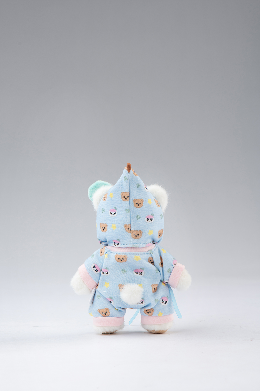 TeddyTales × Seventeen BongBong Bear with Blue Babysuit(15cm)