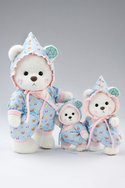 TeddyTales × Seventeen BongBong Bear with Pink Babysuit(20cm)