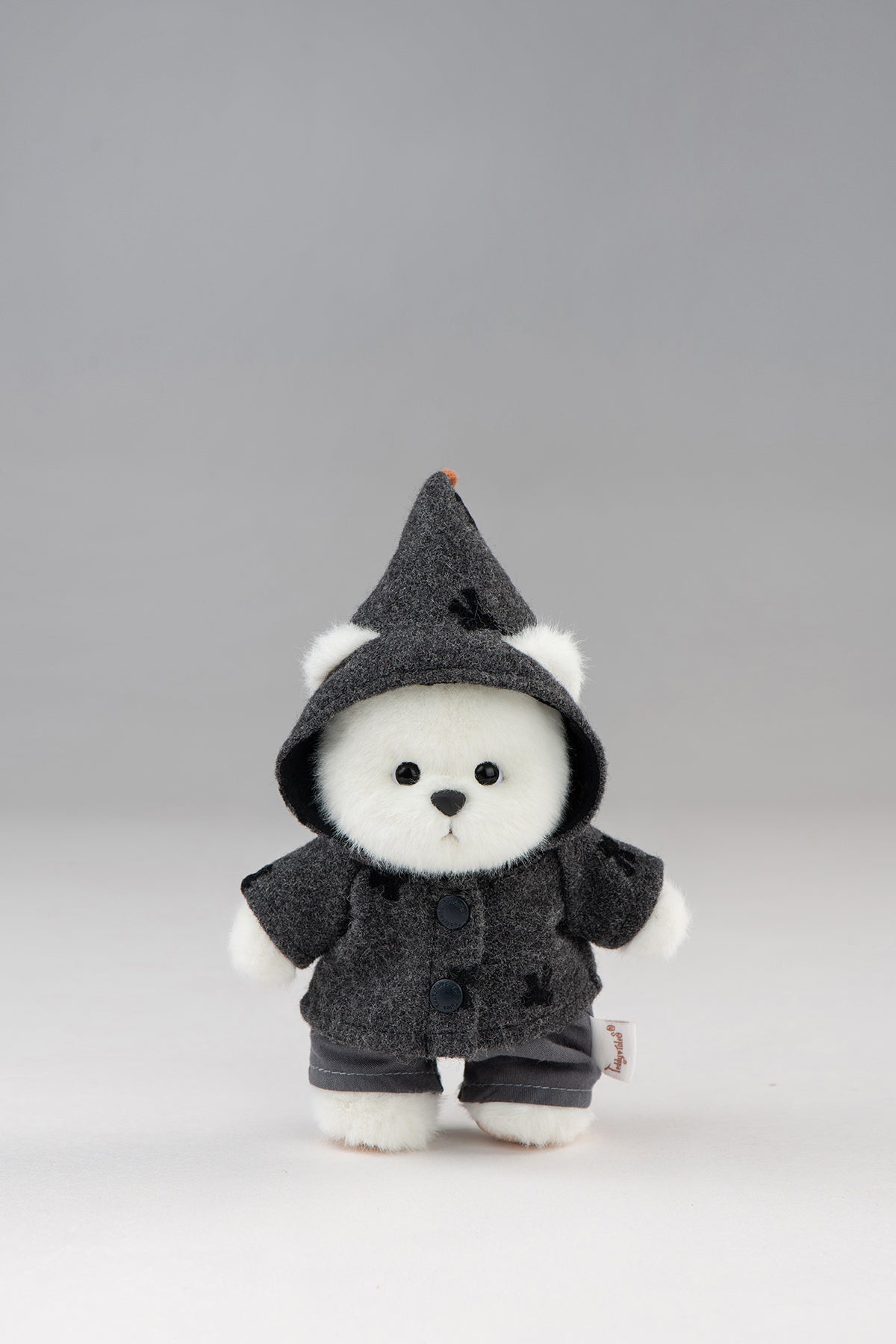 Lina Bear Pocket Series - La Côte de Lina Mist Veil Gray Suit (15CM)